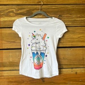 Girl Justice graphic Unicom tee